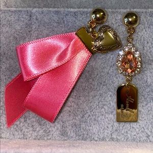 New handmade gold plated earrings